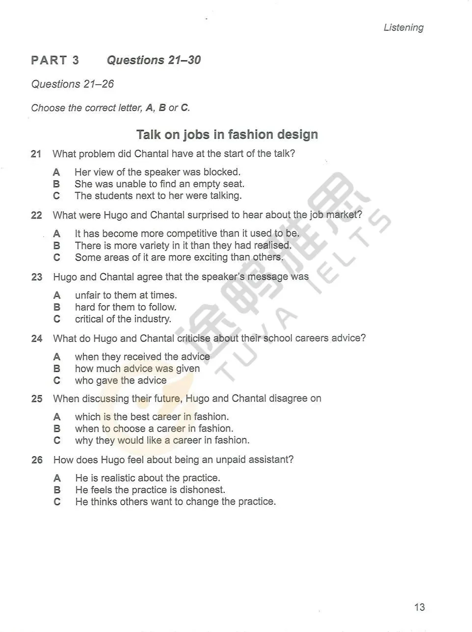 《剑雅真题4-20》.PDF含音频,免费领取~ 第18张 《剑雅真题4-20》.PDF含音频,免费领取~ 第18张