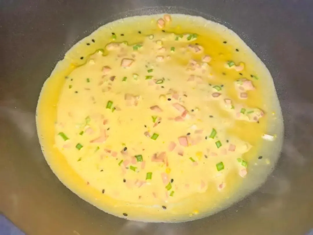 中考倒计时!初三儿子早餐不费妈,超级简单的鸡蛋水饼,松软筋道 第5张 中考倒计时!初三儿子早餐不费妈,超级简单的鸡蛋水饼,松软筋道 第5张