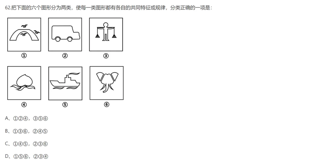 图形判断推理 | 公务员考试行测真题解答(陕西省2023_2) 第1张