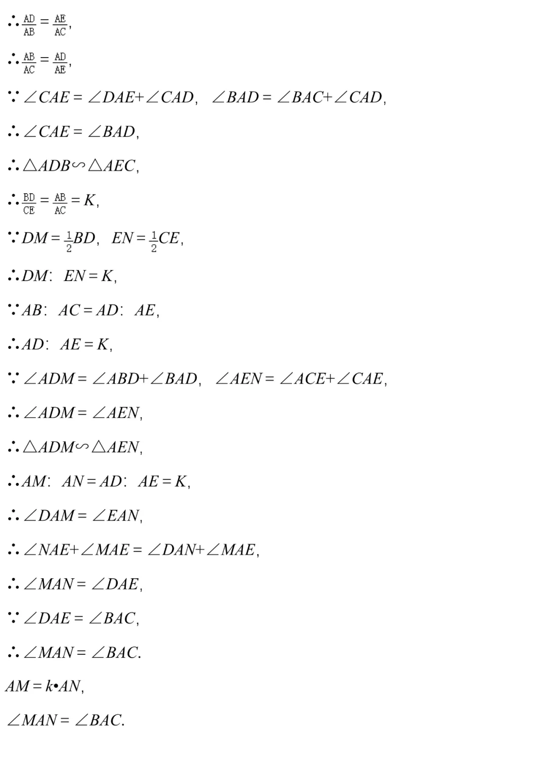 中考||数学模拟卷几何探究类压轴题精编20例(附打印版) 第28张