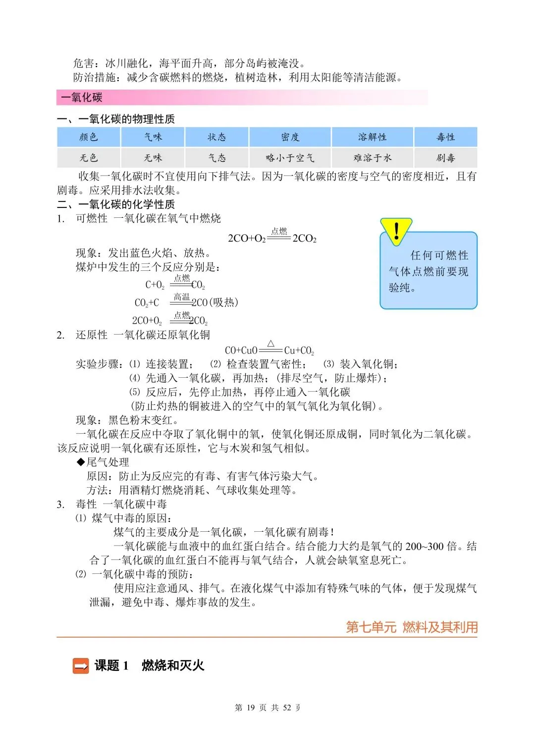 中考化学全部知识点总结(背诵版) 第18张