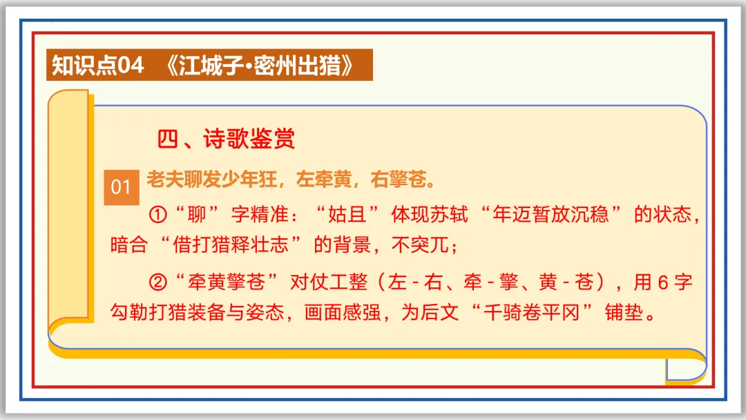 中考古诗词分主题一遍过④:人生况味(上)PPT 第40张