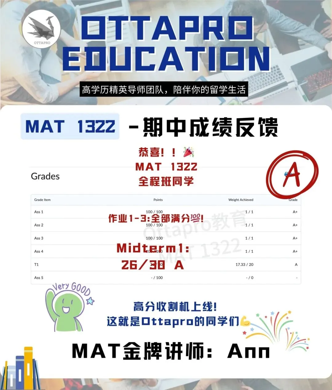 Ottapro期末模考&冲刺班开启!考前先模考,复习更有方向 第45张