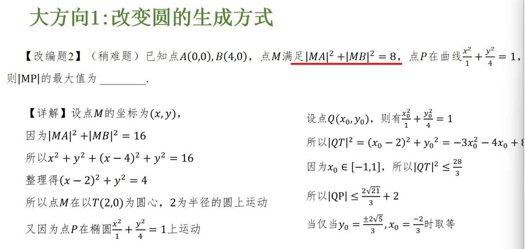 【高考真题说题】2025全国Ⅰ卷第18题解析几何说题D27 第24张