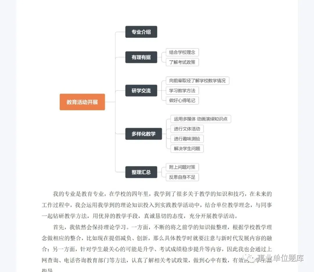 教师结构化面试真题合集及答案解析 第8张