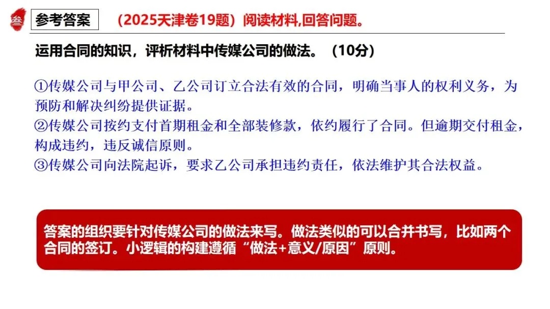 高正团队2026跟着真题学答题专题7 法律与生活 第11张