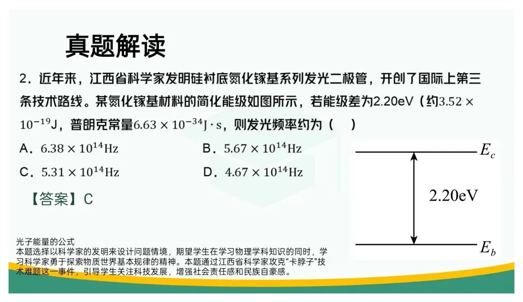 备考讲座:立足“三新” 聚焦真题——高三二轮复习备考策略浅谈 第31张 备考讲座:立足“三新” 聚焦真题——高三二轮复习备考策略浅谈 第31张