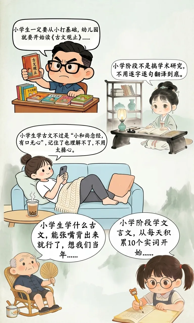 小学生学古文:只要会背就可以了吗?看真题,上干货 第3张