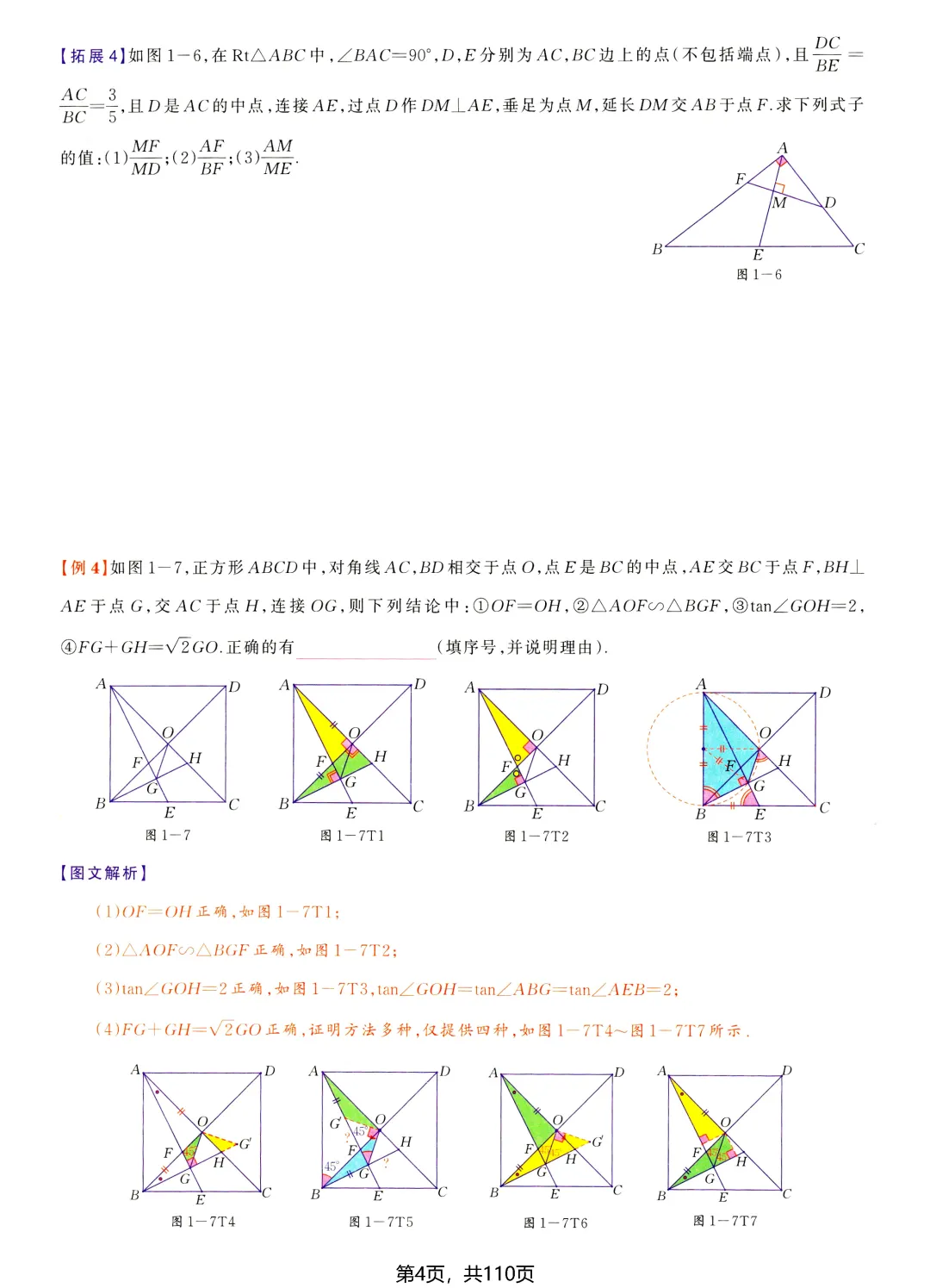 中考数学尖子生培优——几何综合题 第5张