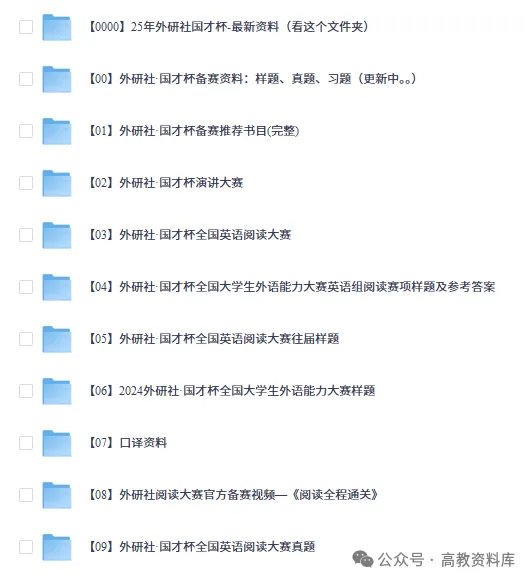 真题样题+模拟题+往届书目、口译、笔译资料汇总!2026“外研社·国才杯” 外语能力公开赛(多语种组) 第11张