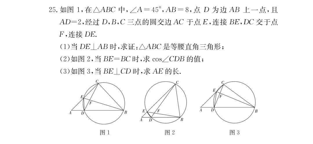 中考冲刺必备!附中集团初三一模全科试卷及答案~ 第24张