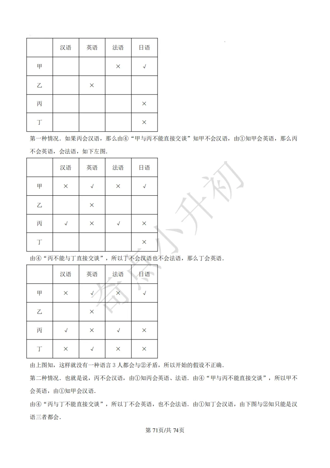 2024年希望杯六年级竞赛数学试卷培训题100题 第85张
