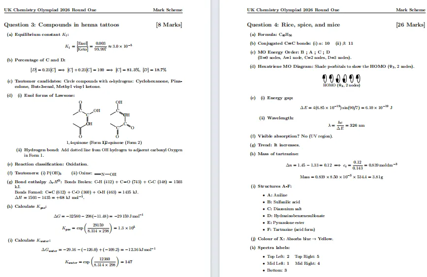 考后速领!2026年UKCHO竞赛真题+答案解析PDF免费领~ 第7张