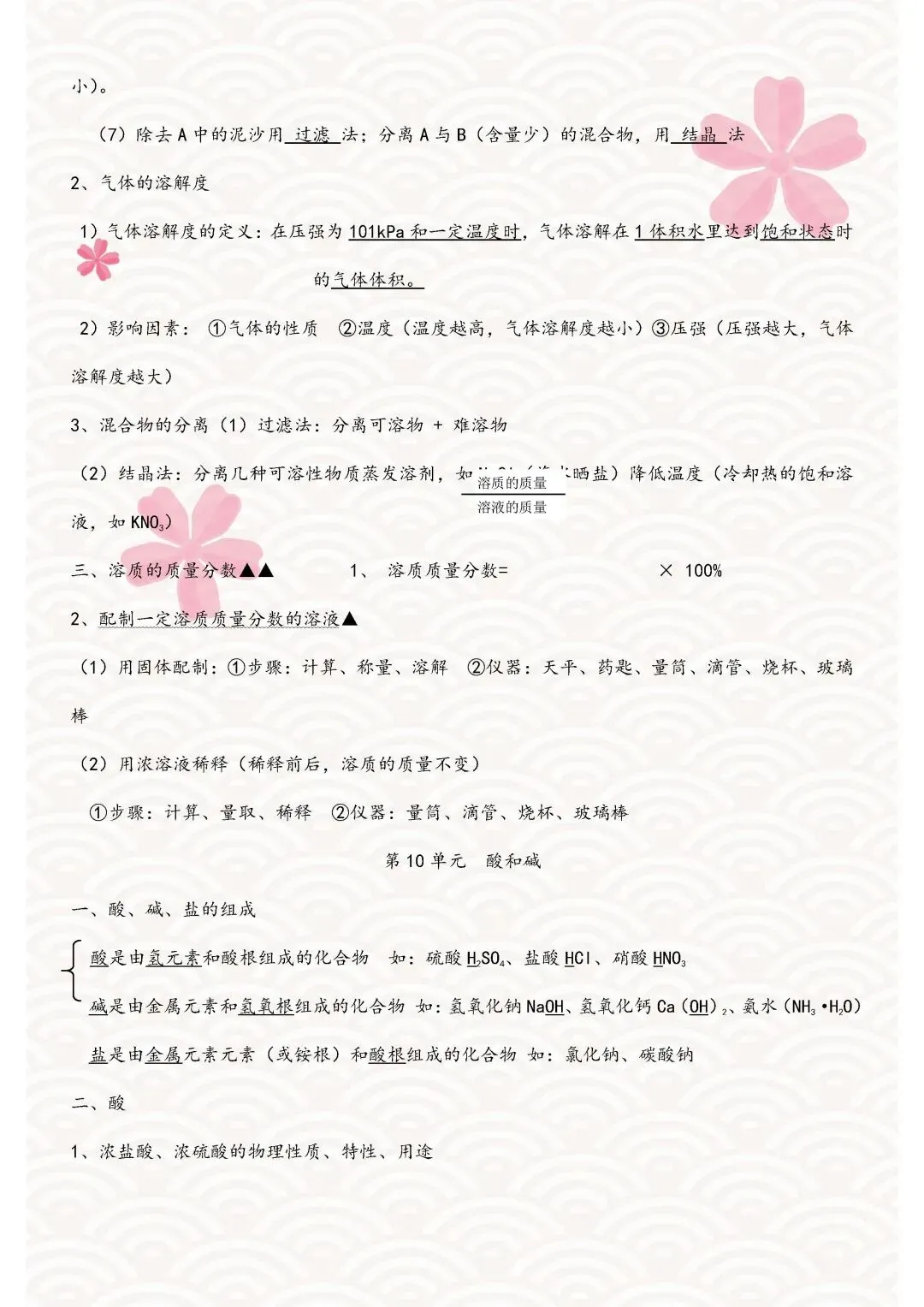 中考化学复习材料 第115张