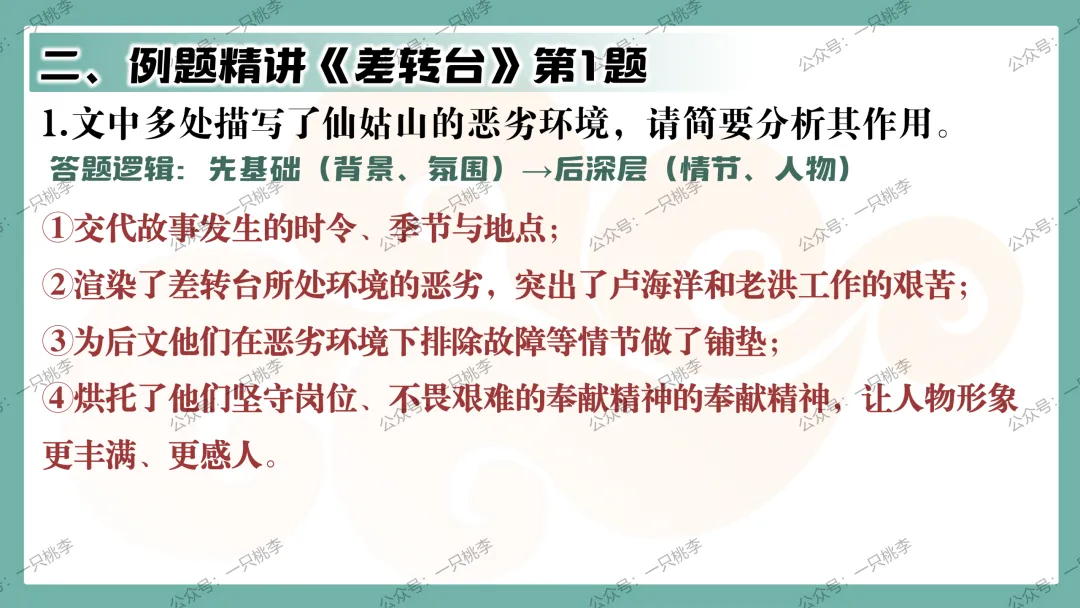 中考复习 | 中考语文小说阅读理解专题四:环境作用 第39张 中考复习 | 中考语文小说阅读理解专题四:环境作用 第39张