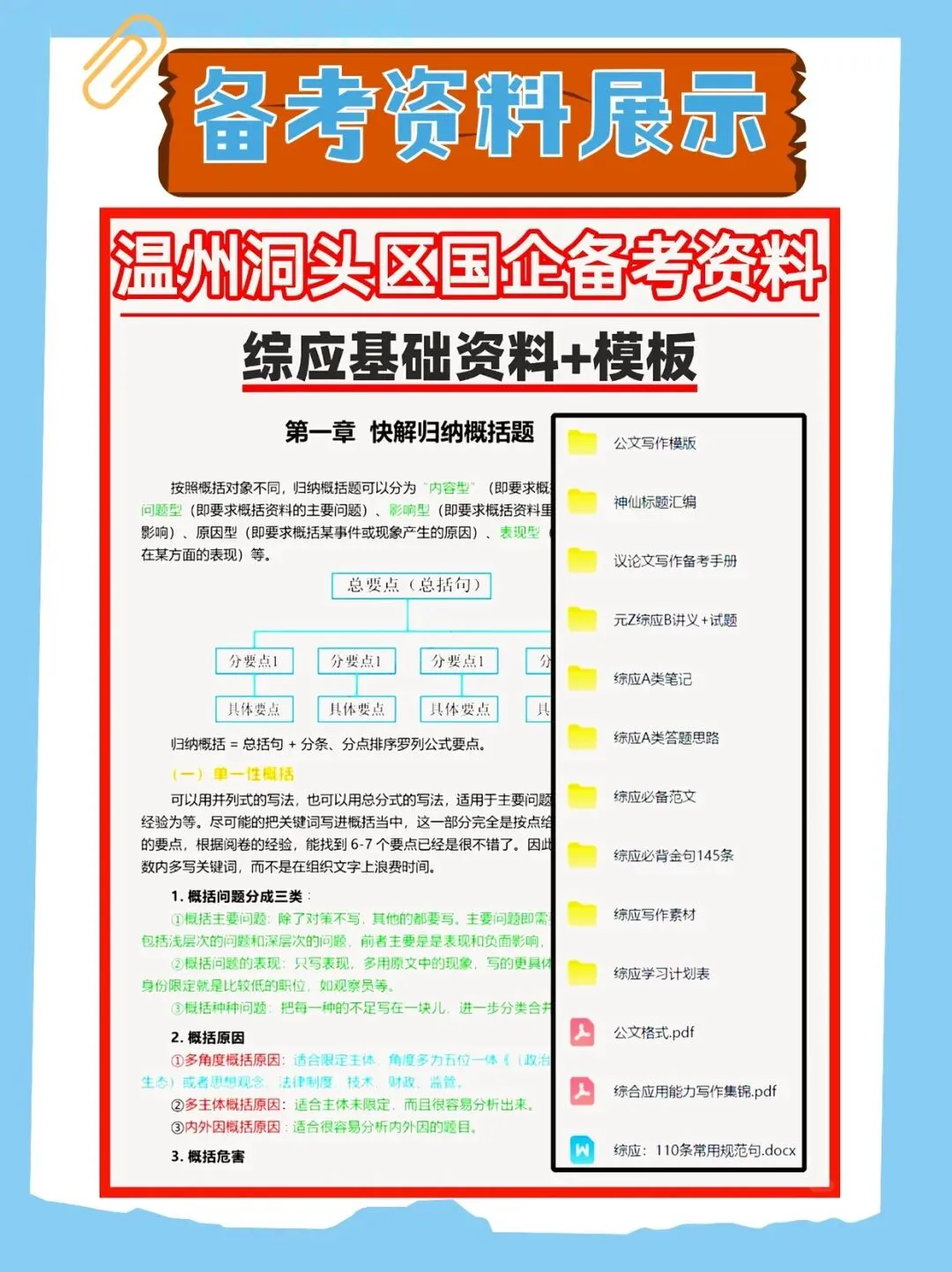 2026年温州市属国企笔试与历年真题已经准备好,快来领取!还附带备考资料包 第6张