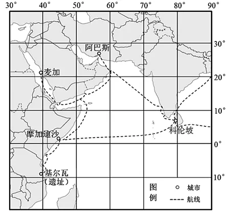 冲刺提分真题练——考点01 经纬网与地图三要素(原卷版) 第10张