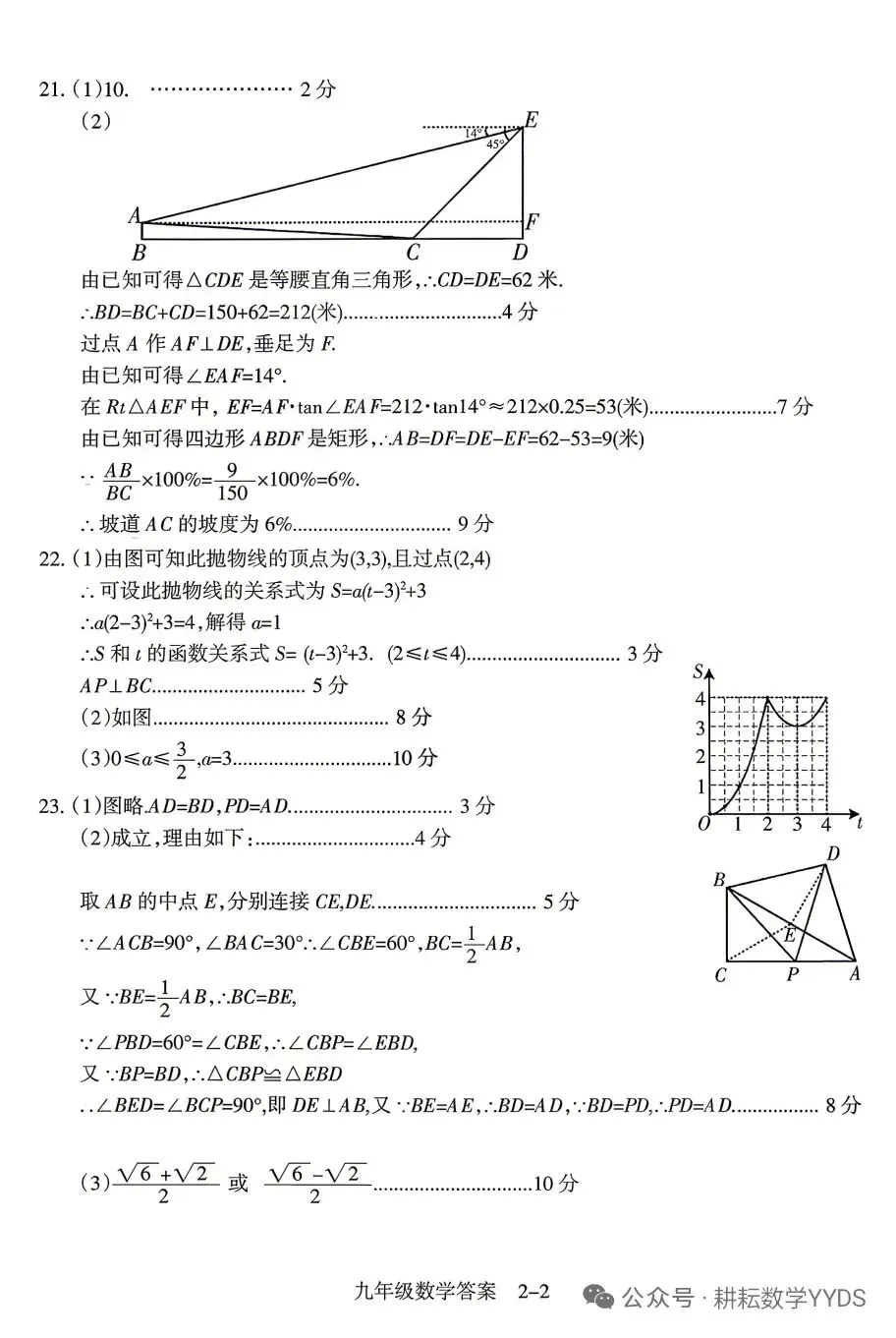 【焦作一模】2026年焦作市中考一模数学试卷及答案 第6张