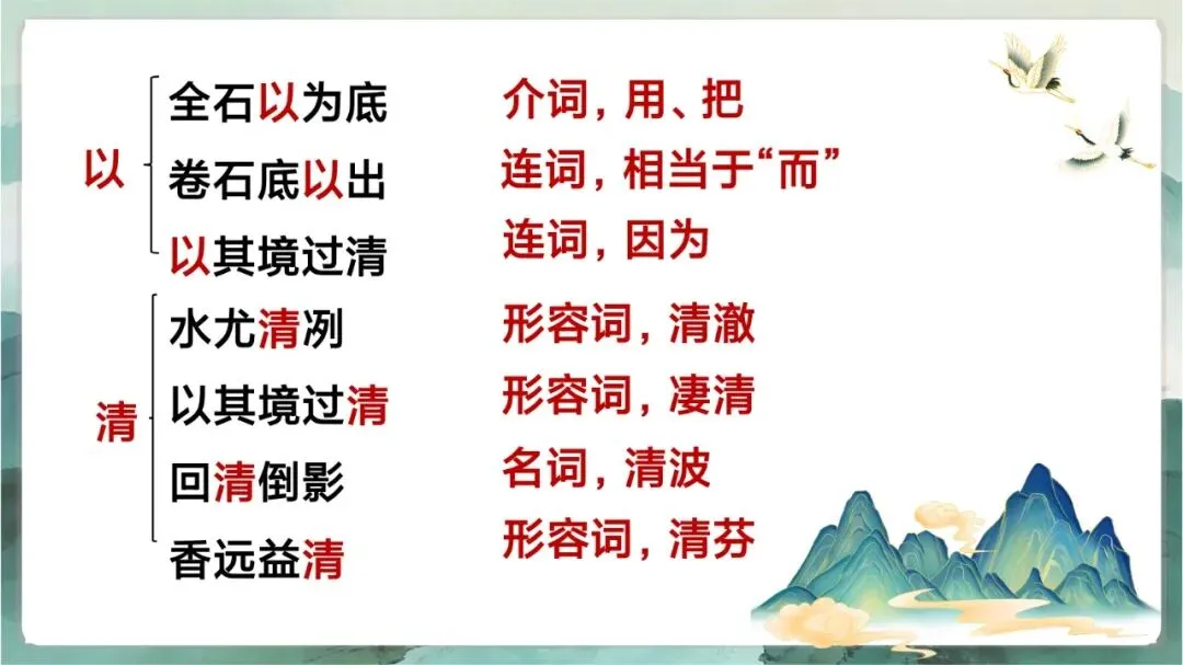 中考写景游记类文言文专题复习课这样讲超赞 第19张