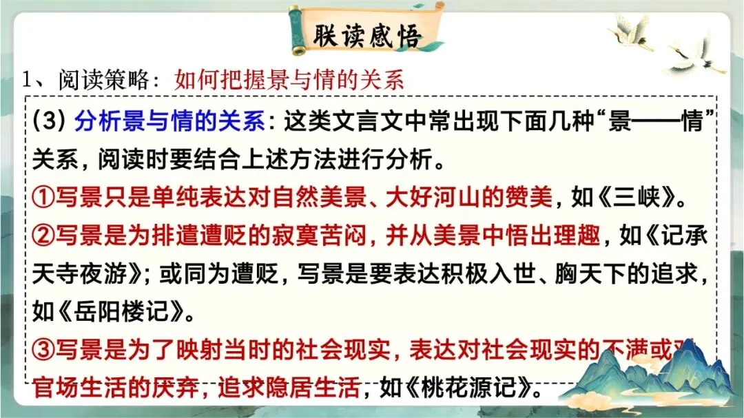 中考写景游记类文言文专题复习课这样讲超赞 第37张