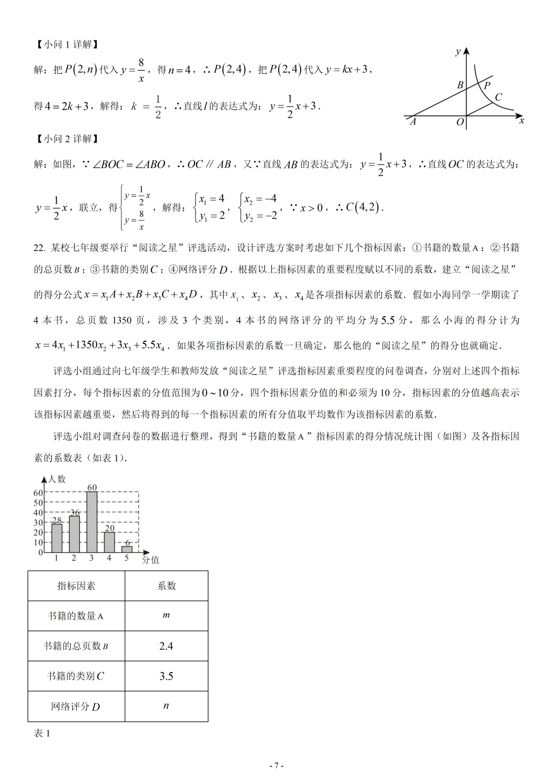 上海市黄浦区2025年九年级学业水平考试模拟考数学试题 第7张