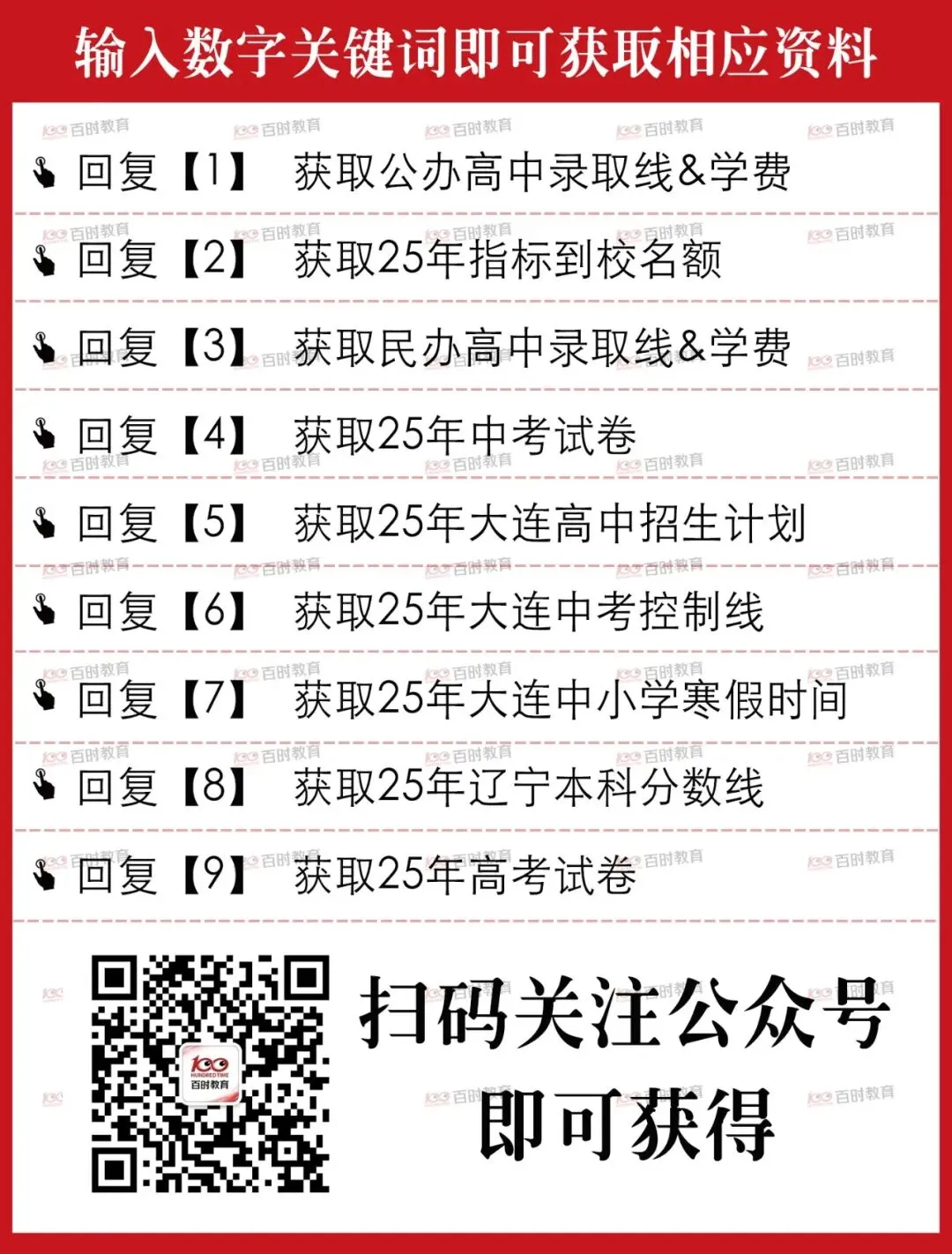大连2025年中考指标到校名额汇总!你想去的学校招多少人? 第15张