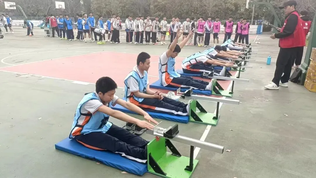 砺体强能迎中考 模拟实战砺锋芒——官庄二中体育中招模拟测试圆满落幕 第28张