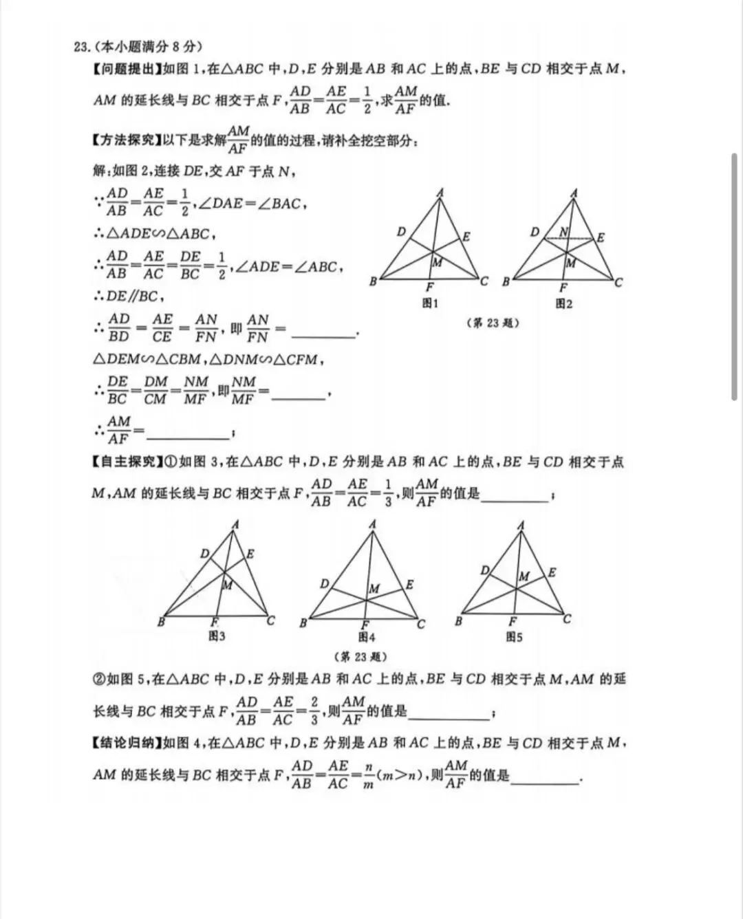 中考数学探究模型—“飞鱼模型” 第8张
