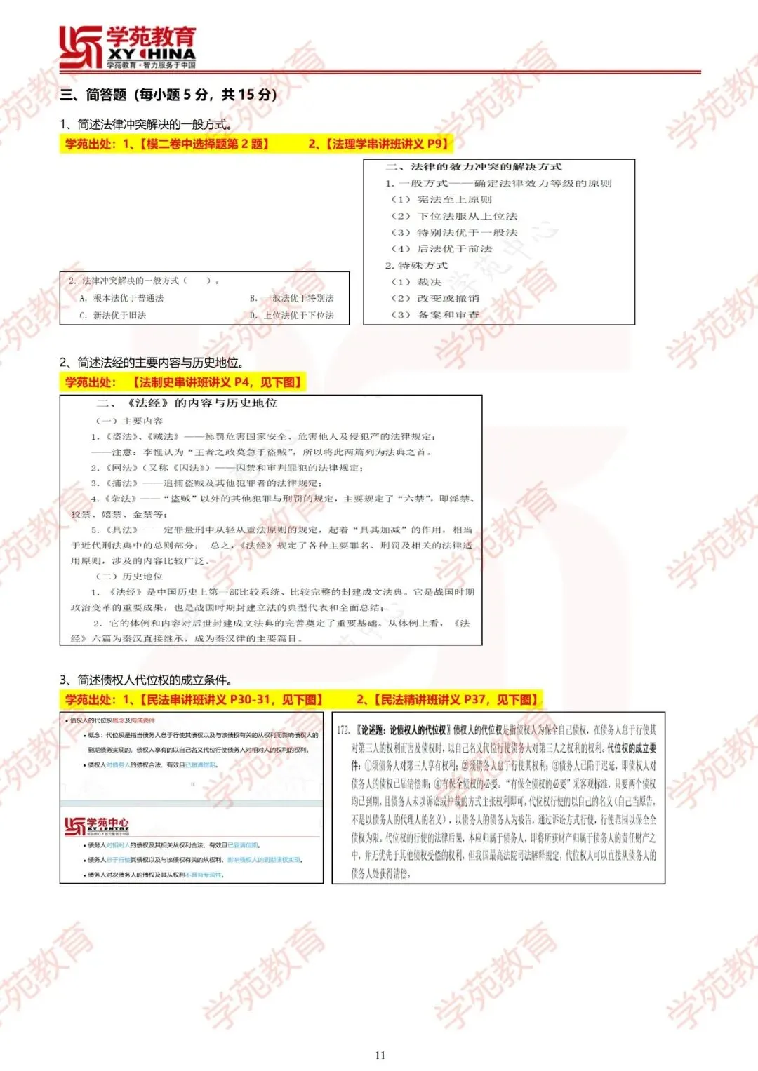 2025年同等学力申硕【法学】真题重合率高达95% 第13张 2025年同等学力申硕【法学】真题重合率高达95% 第13张