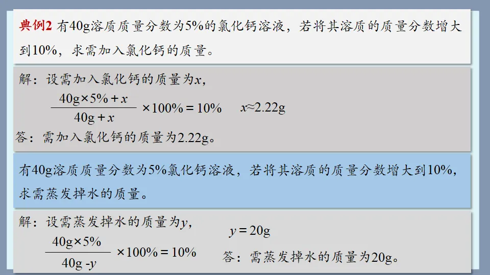 中考化学复习:溶液 第73张