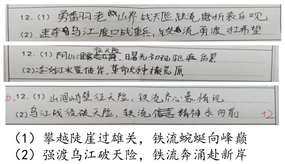 2026年中考语文第一次调研考试试卷讲评 第6张