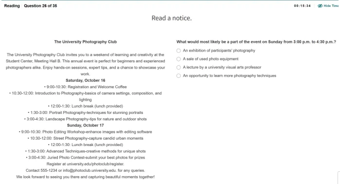 新托福第027套20260314真题(图片版) 第8张