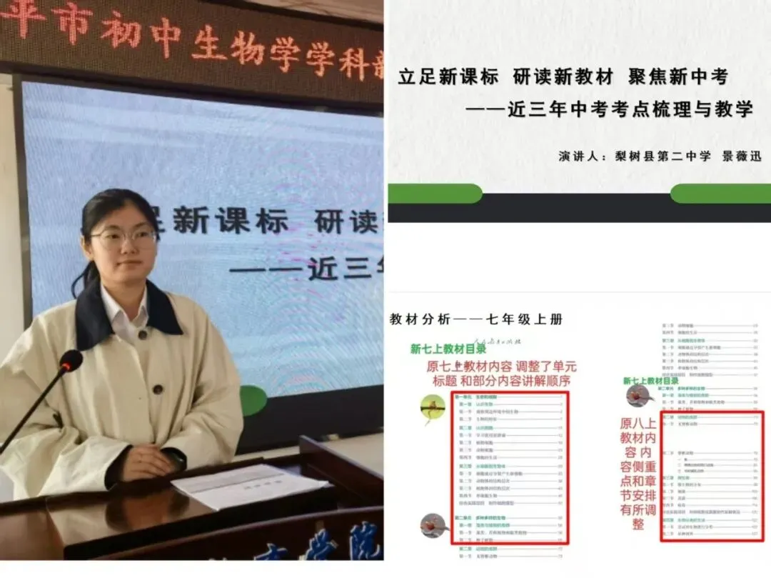研新课标析新中考 精准备考促提升——四平市教育学院召开初中生物学学科新课标-新教材-新优秀案例展示交流会 第4张