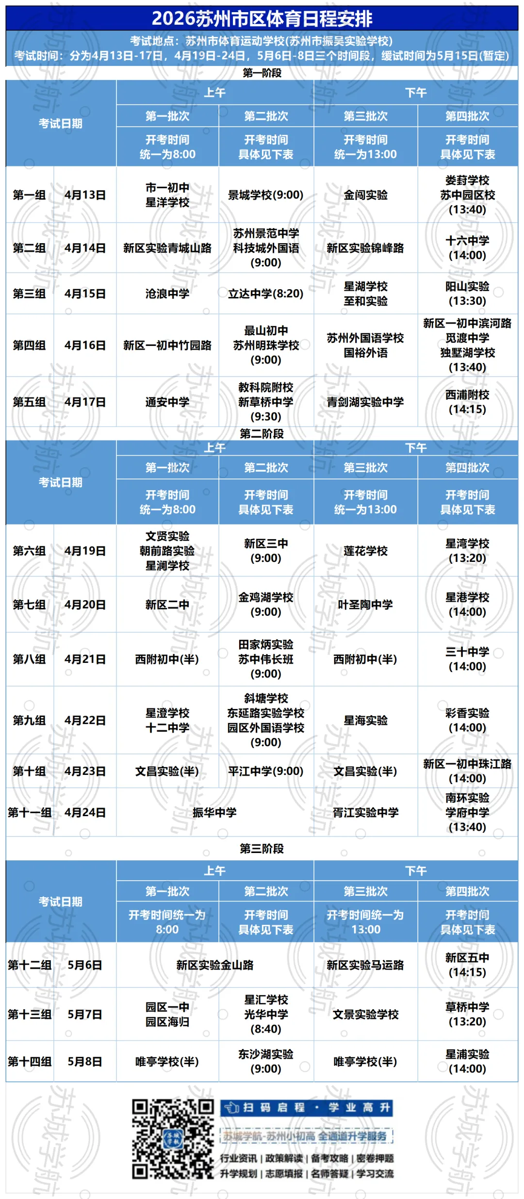 注意!2026年苏州体育中考时间提前,考点明确 第4张