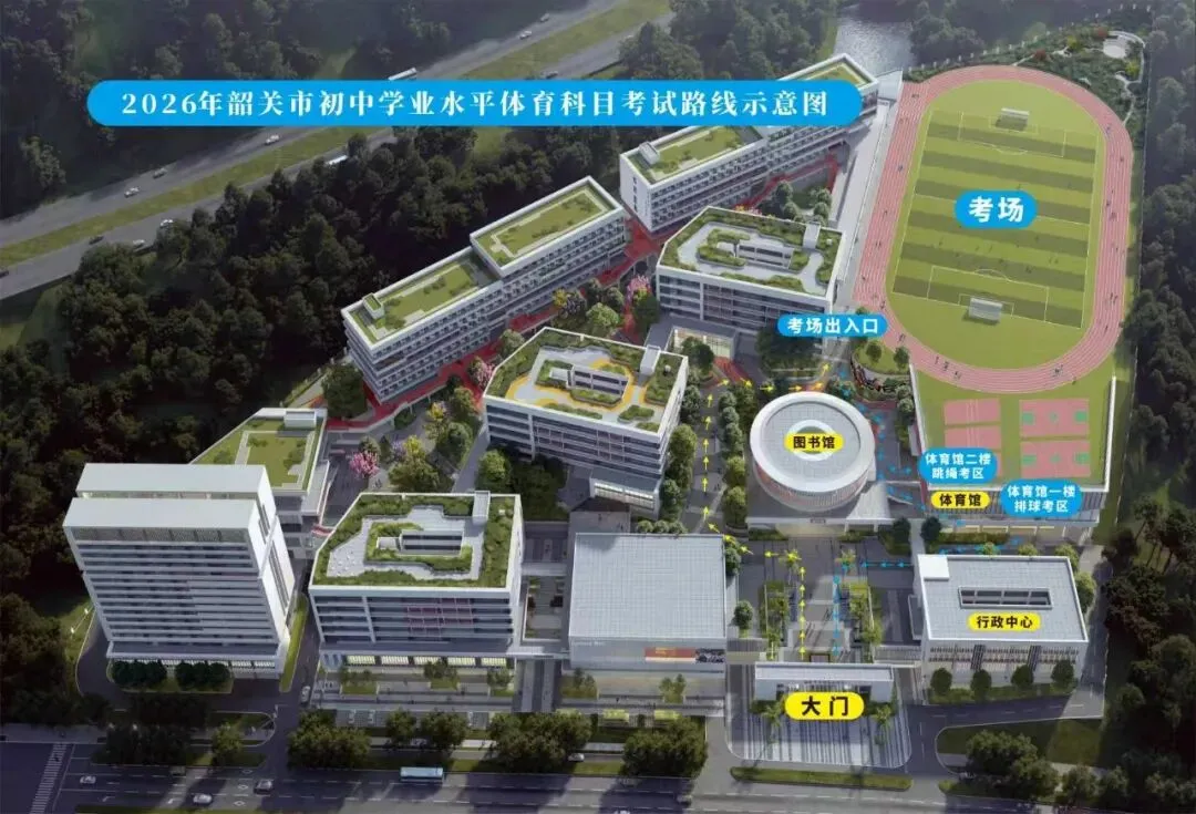 韶关市华明实验中学全力护航学子体育中考考点假期开放 第5张