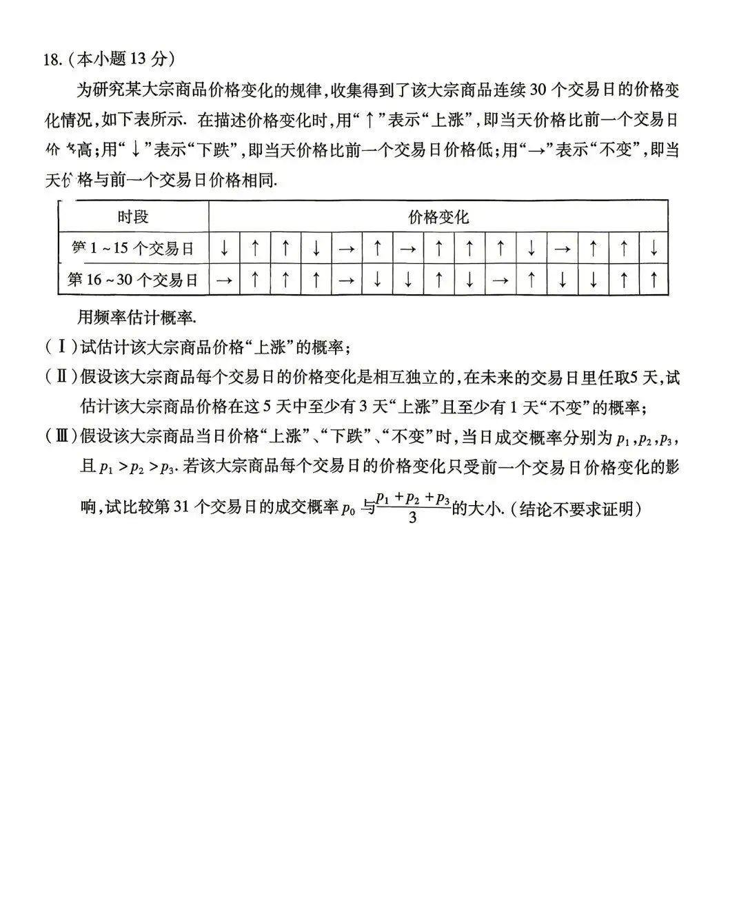真题领取 | 26年丰台区高三一模语 · 数真题及答案 第5张