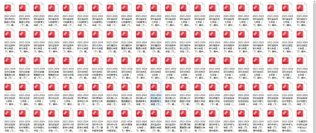 1~8年级已更新!深圳各区期中试卷免费领了! 第4张