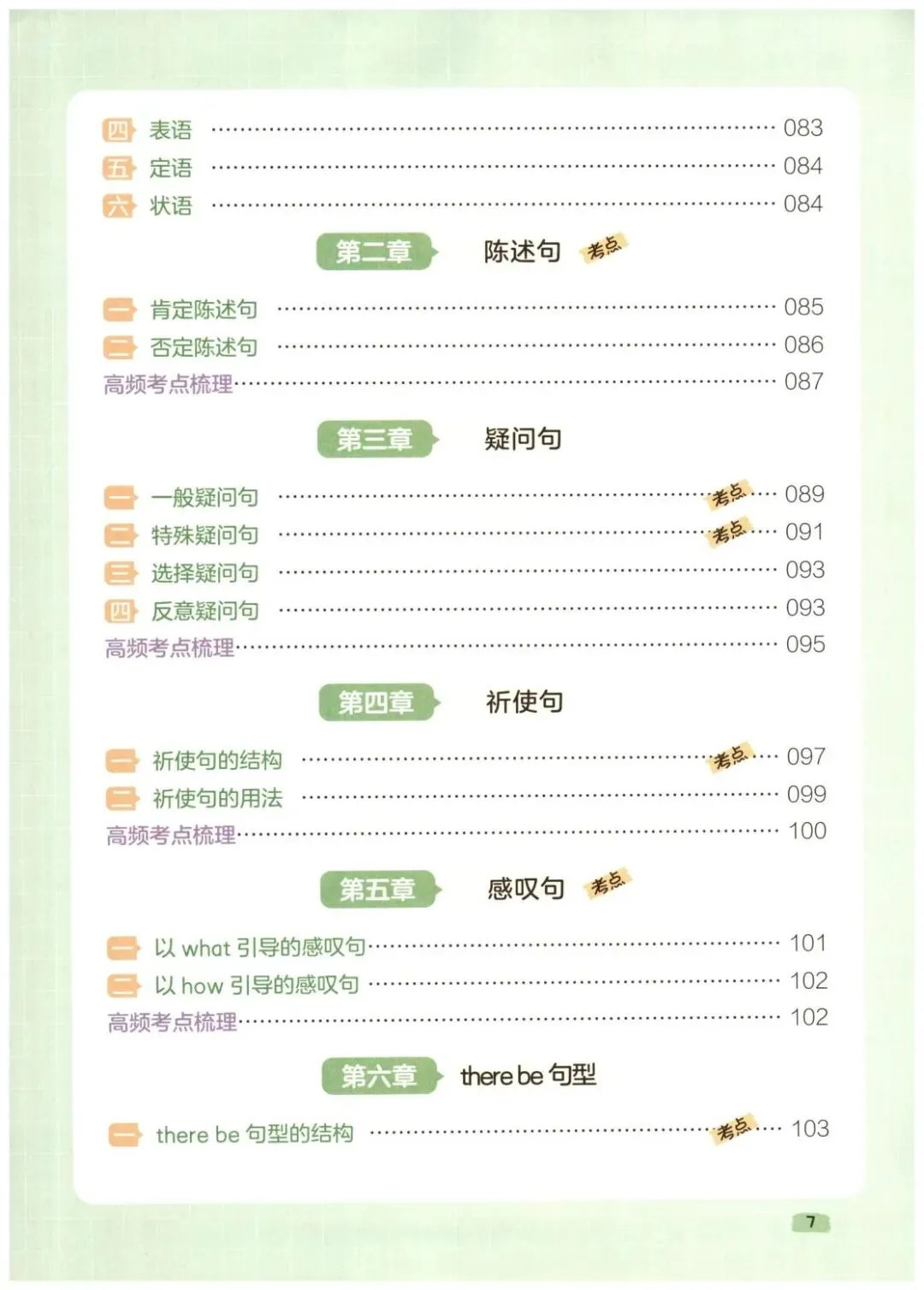 一本小学英语语法+真题演练 第10张