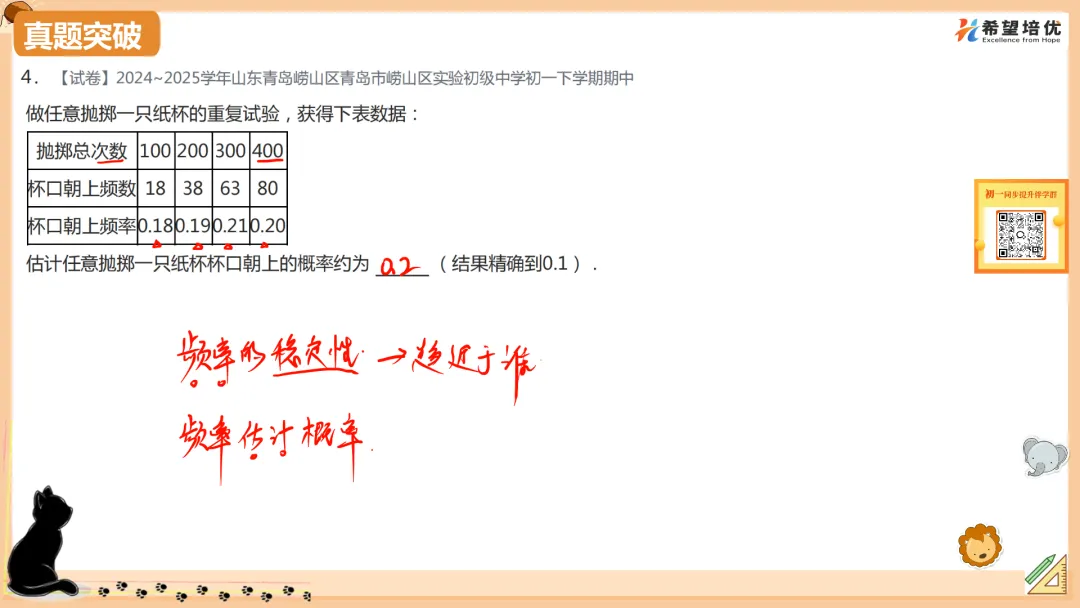 保成绩刷真题04 概率&平行压轴 第5张