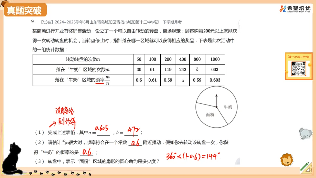 保成绩刷真题04 概率&平行压轴 第10张