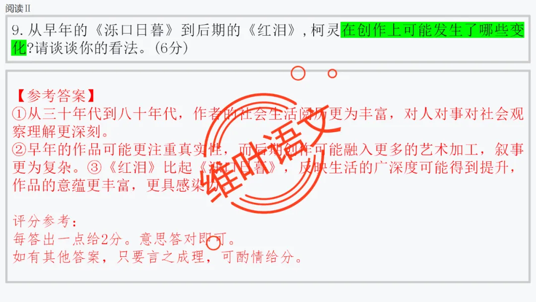 模考讲评 | 厦门市 2026 届高中毕业班 3 月模拟测试讲评课件(厦门二检),内有考场佳作 第60张