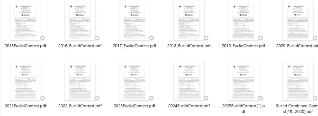 2026年欧几里得数学竞赛真题+答案+解析预约领取!附Euclid赛后规划~ 第3张