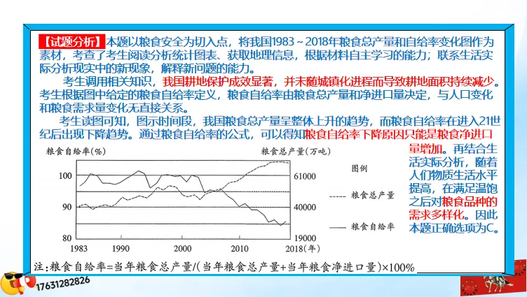 高考微专题《高考真题分类官方解析》:区域农业生产特点(选自“农业生产、区域农业发展”) 第48张