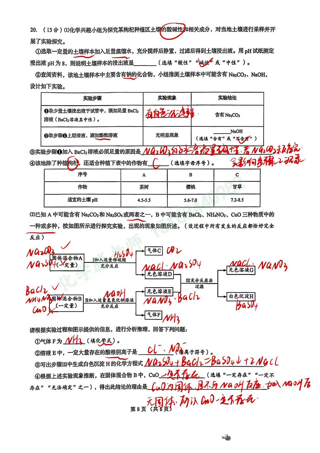 【2026.4一模】济南历下一模试卷及详细解析 第8张