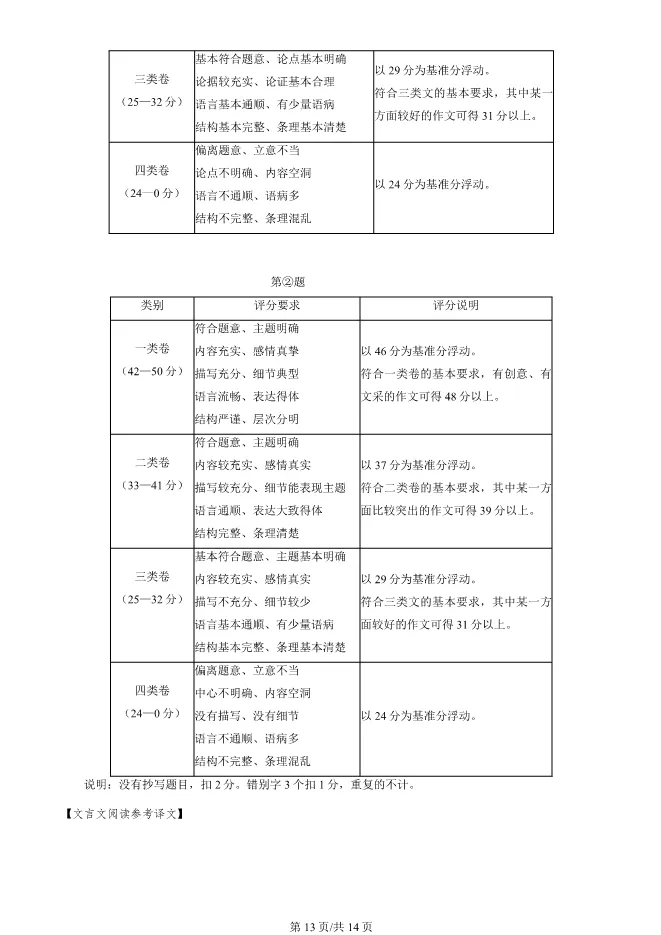 2025北京石景山高三上册期末语文试卷(有答案)【可下载】 第13张