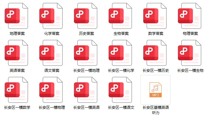 石家庄26年3月长安区中考模拟全科试卷及答案!(含英语听力) 第2张