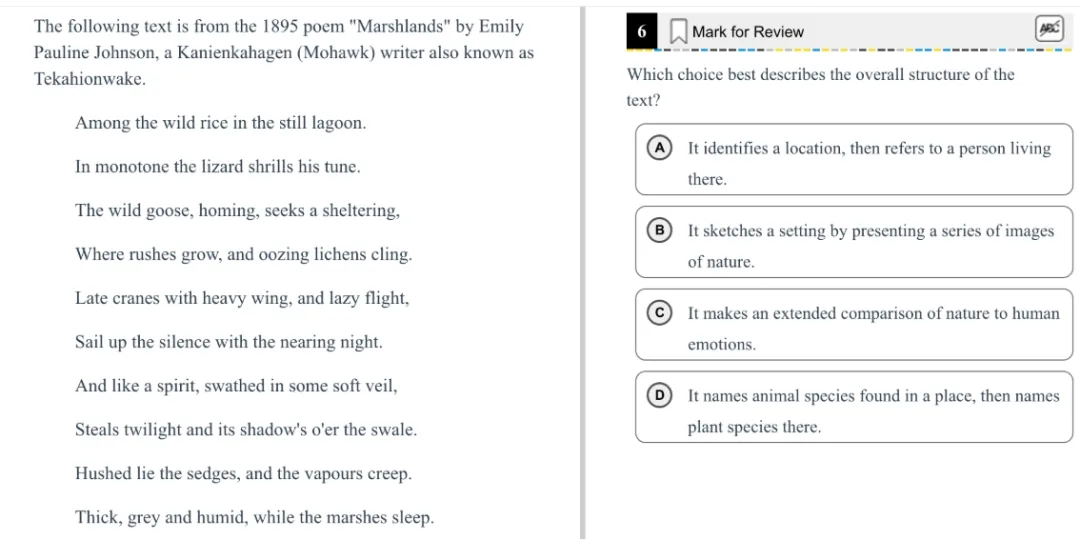 机考SAT全真题解析—第五套 第6张