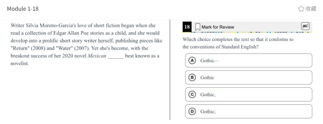 机考SAT全真题解析—第五套 第21张