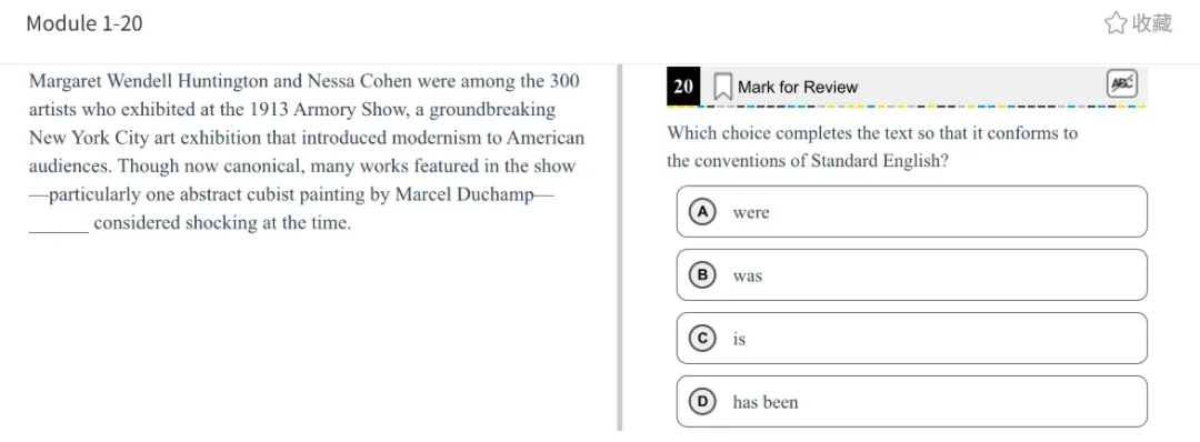 机考SAT全真题解析—第五套 第23张