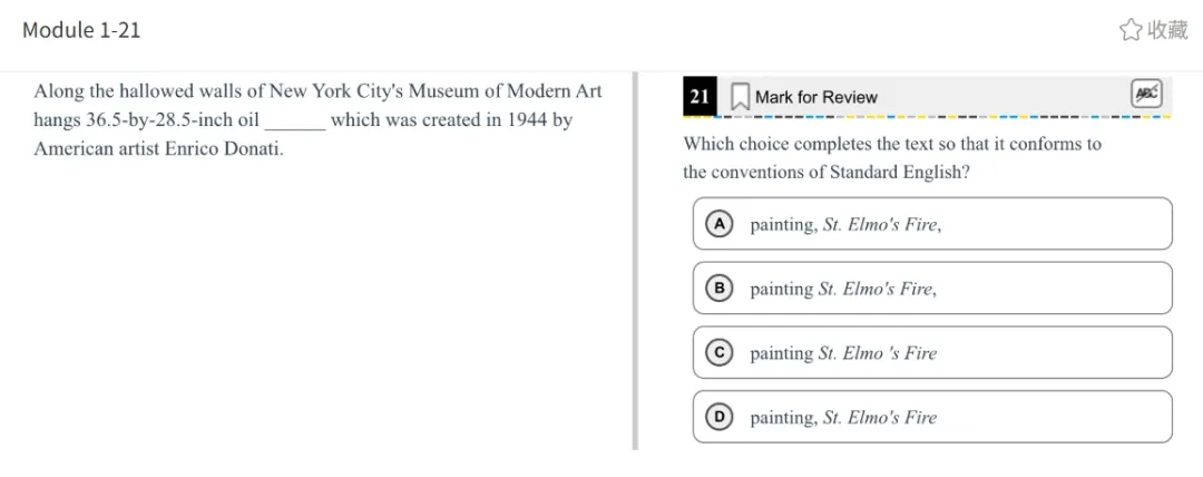 机考SAT全真题解析—第五套 第24张